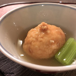 御料理 寺沢 - 海老真芋揚げ