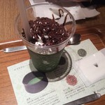 ナナズグリーンティー - 抹茶チョコクランチソフトクリームラテ 670円