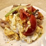 ゆたか - トマトとたまごのあっさり炒め イカ入り