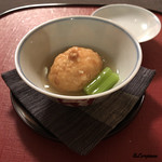 御料理 寺沢 - 海老真芋揚げ