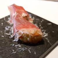 イタリアン オット - ナスのフリットと生ハム