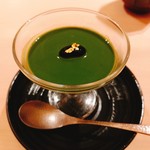 鮨 銀座 おのでら - 抹茶のフロマージュ