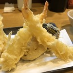 はちまき - 海老が甘く、フカフカ。