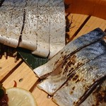 Uotami - 〆鯖の二種盛り