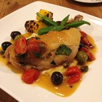 イル・プーモ - 淡路鶏の白ワイン煮込み