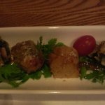 京・ちゃぶ屋ばるJo-Jo - ベーコンと生麩のチーズ巻き揚げ