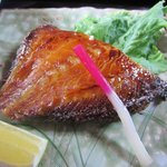 Shokujidokoro Nakano - そしてこの日の焼魚はツボダイの味醂干しです、これもお魚やさんならでは美味しい味醂干しです