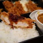 とんかつ三太 - カツカレー重　1300円