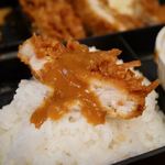 とんかつ三太 - カツカレー重　1300円