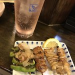 Yakitori Daikichi - タコハイ@いちじく酢