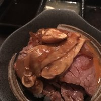 SATOブリアン 本店 - ヒレ&松茸ソース飯