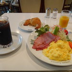 アイスコーヒーの京朝食セット