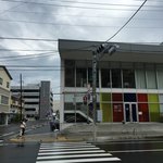 Miffi Kafe Kamaishi - 左側の駐車場が提携の駐車場です。