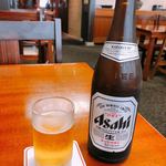 美々卯 - 瓶ビール 中 750円