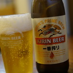 ラーメンひかり - ビール