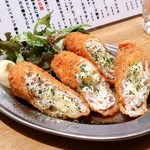 やきとん だいだら - ささみチーズ揚げ   380円