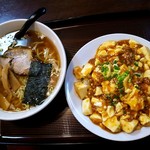 珍来 - 麻婆丼セット850円