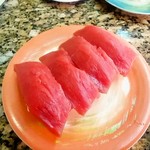 回転寿司 トピカル - 本マグロ赤身2皿