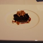 OTTO SETTE - 「フォアグラのソテー　明野村で育った浅尾大根のラグー添え山梨県産ワイン”周五郎のヴァン”を使ったソースで」