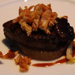 OTTO SETTE - フォアグラのソテーの写真をアップで