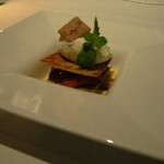 OTTO SETTE - 「八ヶ岳原村で取れた苺のミルフィーユ仕立て　キャラメリゼしたパイとマスカルポーネのクリーム添え」