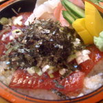 Sushi Zen - まぐろづけ丼(700円)