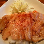 生姜焼き丼・大盛り