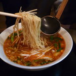 お食事処 欅 - タンタンメンの麺