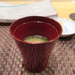 照寿司 - クエ出汁の味噌汁