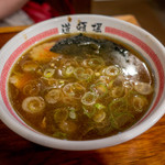 中華めん処 道頓堀 - つけ麺のスープ