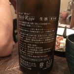 酒場それがし - 裏面