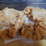 美唄焼鳥・惣菜 炎 - 「もも塩ニンニクザンギ」
