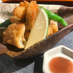 まる富 - フライにも鱧♥