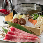 松阪牛，「和牛中的極品」！松阪牛涮涮鍋套餐5道菜 14,000日圓 | 宴會、酒會、娛樂