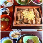 本庄うなぎ屋 - 特せいろむし ４１００円