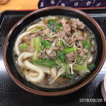 手打うどん 三徳 - 肉うどん