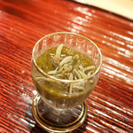 東麻布 天本 - 広島もずく、秋田のジュンサイ