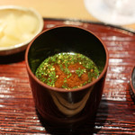 東麻布 天本 - 赤だし