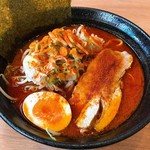 豚骨ラーメン ぜろや - 激辛とんこつ 10辛