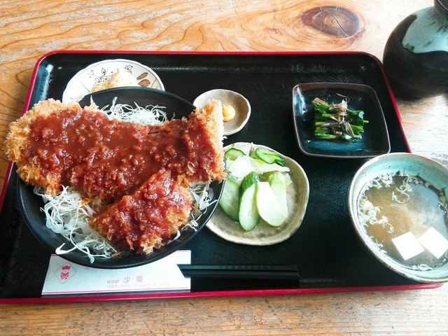 味の駅 沙瓏 - 野木沢（とんかつ）の写真