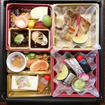 きはる - 2018年8月27日、晩夏の2,500円のオードブルは甘鯛の塩焼き、秋刀魚とハマチのお刺身
