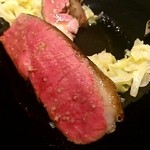 フロリレージュ - ハツのローストのアップ