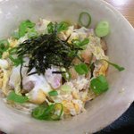 一刻屋 - 日替わり定食のカツ丼（ミニ）