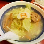 ８番ラーメン - （2011年8月）ついに「塩ラーメン」を食す。