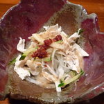 旬工房 なる家 - 8/21お通し　バンバンジー