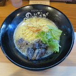 炭焼白湯ラーメン のぶなが - 鶏白湯　麺大盛り