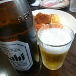 洋食屋 カトリーナ - 瓶ビール\500