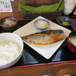 となりの食堂 - 念願の焼鯖