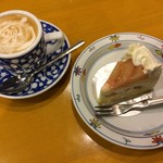 五右衛門 - 桃のショートケーキ