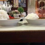 喫茶 田川 - 中盛VS小盛